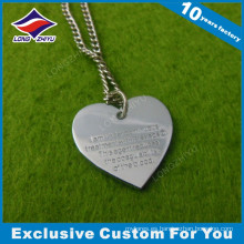 Silver Die Casting Custom Dog Tag